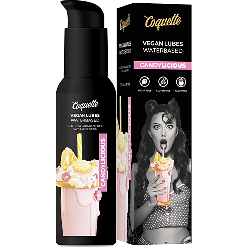 Lubricante Vegano Coquette Candylicious 100ml - Sabor Dulce