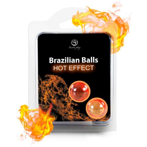 Lubricantes SECRETPLAY Brazilian Balls efecto calor