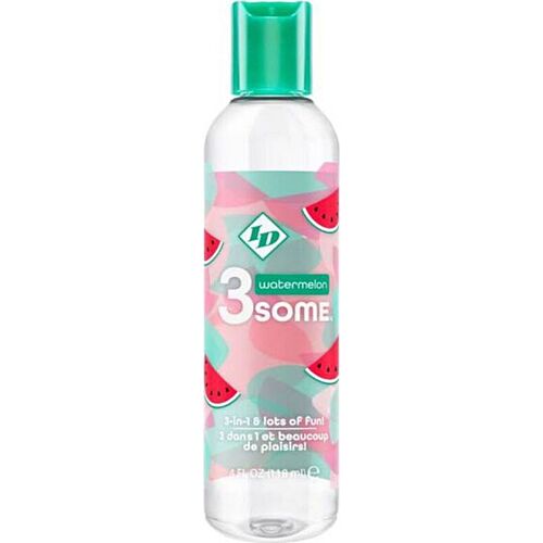 Lubricante ID 3SOME Sandía 4 FL OZ - 3 en 1