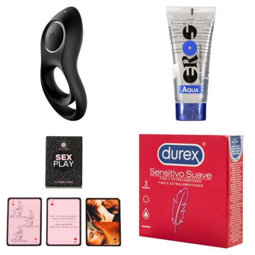 Kit para parejas principiantes con anillo vibrador Satisfyer