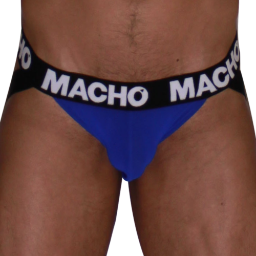 Jockstrap MACHO Underwear MX28AZ | Doble soporte trasero