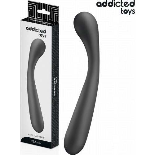 Masajeador Anal Doble Addicted Toys 22,5 cm con Silicona