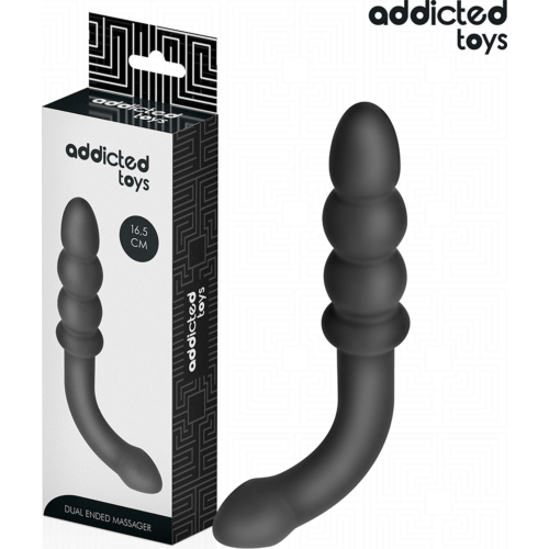 Masajeador Anal Doble Addicted Toys 16,5 cm con Variedad