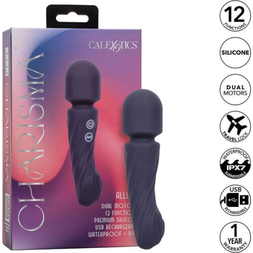 Vibrador WAND CALEXOTICS Charisma Allure con doble motor
