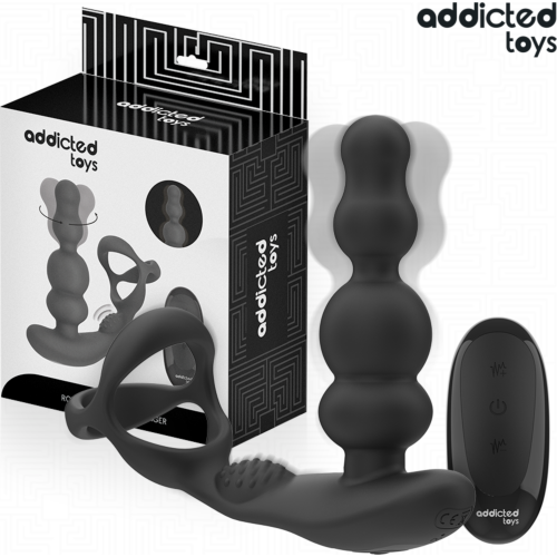 Masajeador prostático Addicted Toys con control remoto