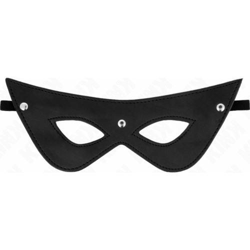 Máscara KINK MASKED ALLURE con remaches para BDSM