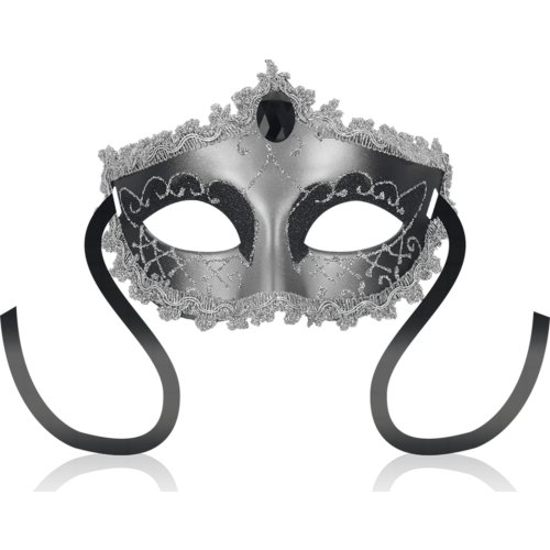Máscara Veneciana OHMAMA Masks Black Diamond