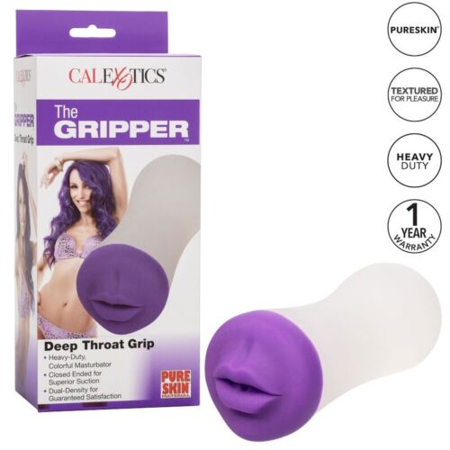 Masturbador Boca CALEXOTICS DEEP THROAT GRIP con succión superior
