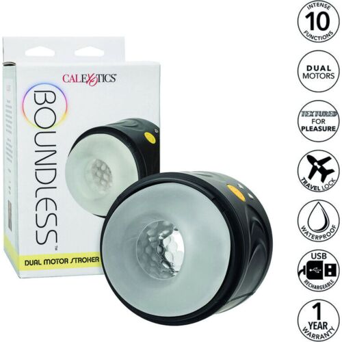 Masturbador CalExotics Boundless con doble motor