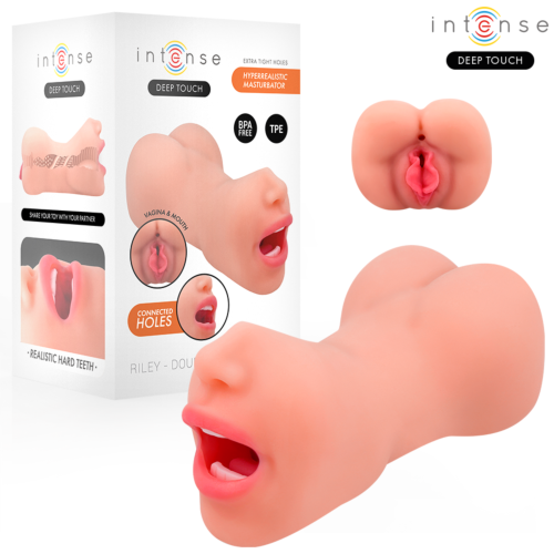 Masturbador Doble Boca & Vagina INTENSE DEEP TOUCH
