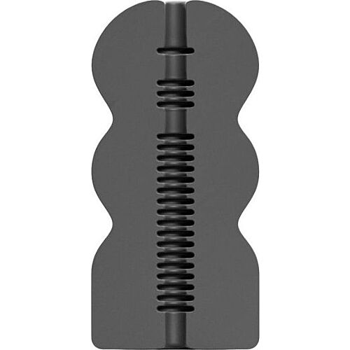 Masturbador ALL BLACK Pookie con textura realista