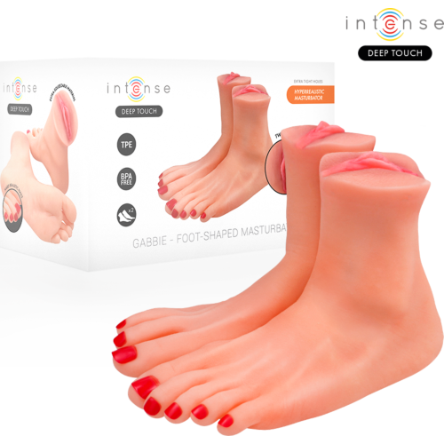 Masturbador INTENSE DEEP TOUCH Gabbie en forma de pie