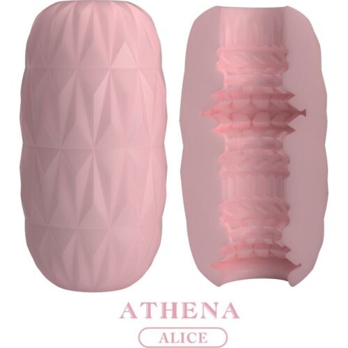 Masturbador masculino Pretty Love Athena con textura ondulada