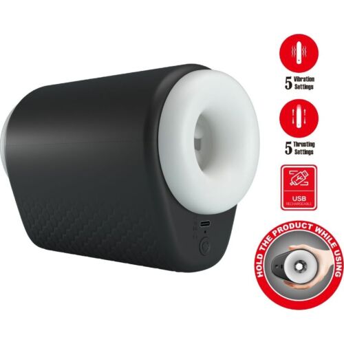 Masturbador automático Pretty Love DJ Girl con vibración