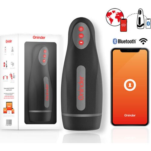 Masturbador Masculino ONINDER SEOUL con Vibración y APP
