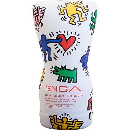 Masturbador Tenga Soft Tube K-H edición Keith Haring