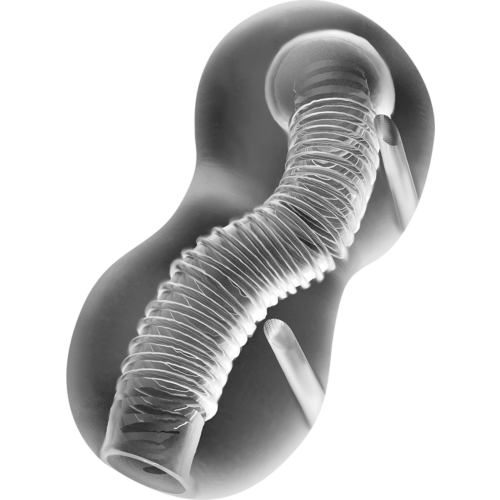 Masturbador JAMYJOB TENSEK 3 con diseño transparente