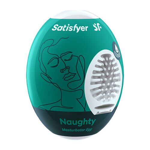 Huevo masturbador Satisfyer Naughty | Estimulación realista