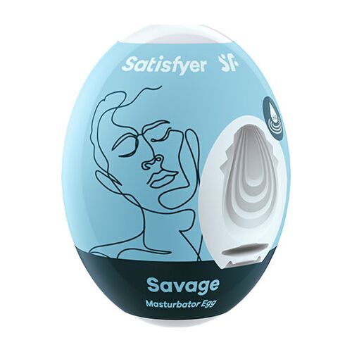 Huevo masturbador Satisfyer Savage | Sensación realista