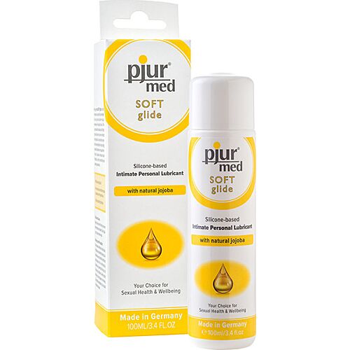 Pjur med soft glide lubricante base de silicona