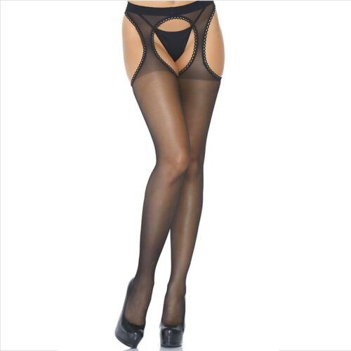 Medias de liguero Leg Avenue con spandex