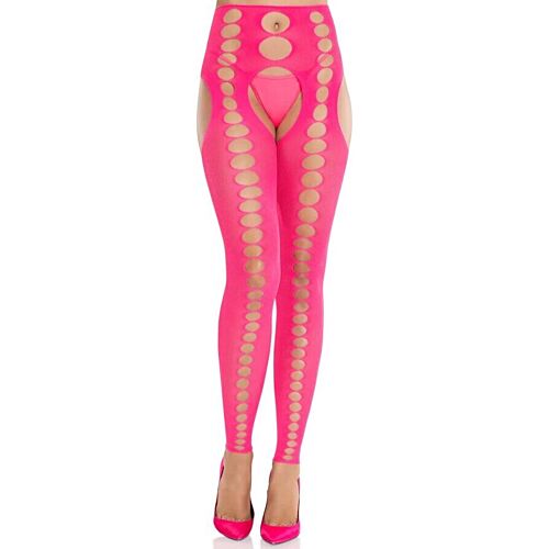 Medias Leg Avenue Seamless tipo liguero sin tirantes