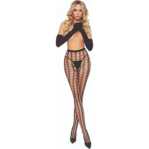 Medias PASSION WOMAN TIOPEN 031 con apertura crotchless