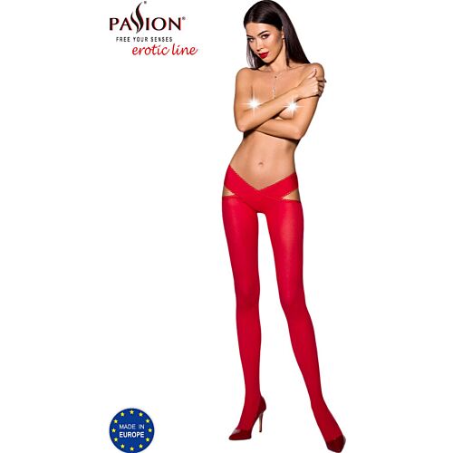 Medias Passion Woman Garter & Stock con corte inusual