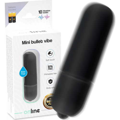 Mini vibrador ONLINE con 10 modos de vibración