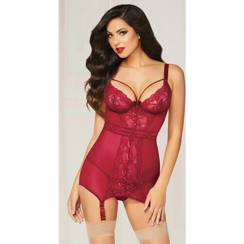 Camison Lingerie con liguero y tirante regulable