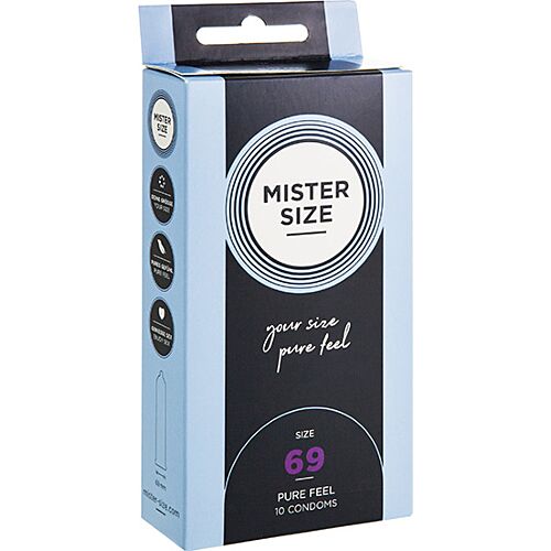 Preservativos MISTER SIZE XXXL 69 mm - Ajuste cómodo y seguro