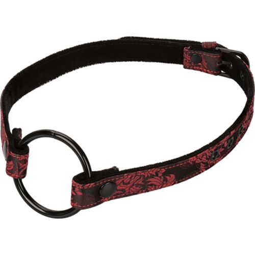 Mordaza CalExotics Scandal Wide Open Mouth con anillos intercambiables