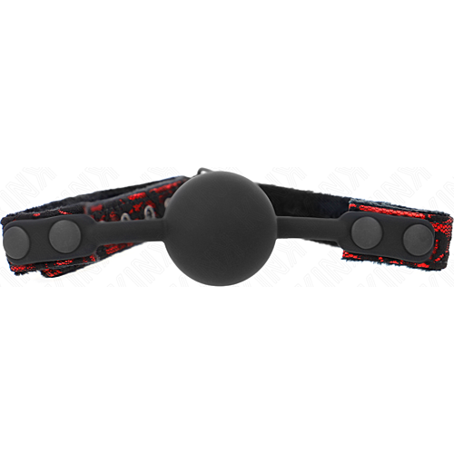 Mordaza de Bola KINK de 4 cm en Silicona