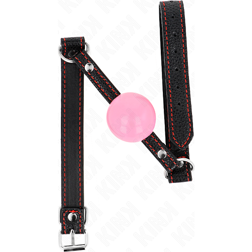 Mordaza de Bola KINK 4 cm de Silicona Rosa