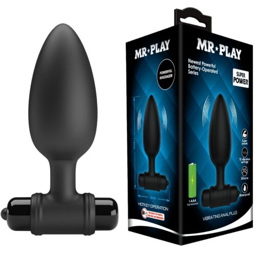Vibrador Anal MR PLAY Super Power | Estimulación anal