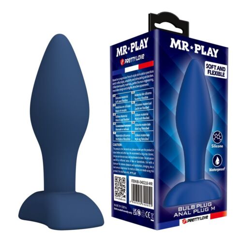 Plug Anal MR PLAY Tapered | Inserción progresiva y cómoda