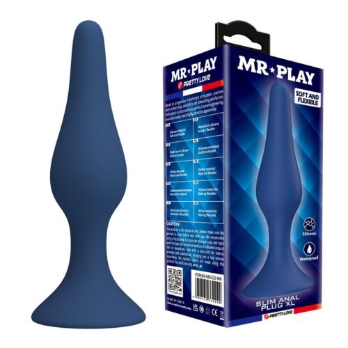Plug Anal MR PLAY Tapered Silicone XL | Sensación progresiva