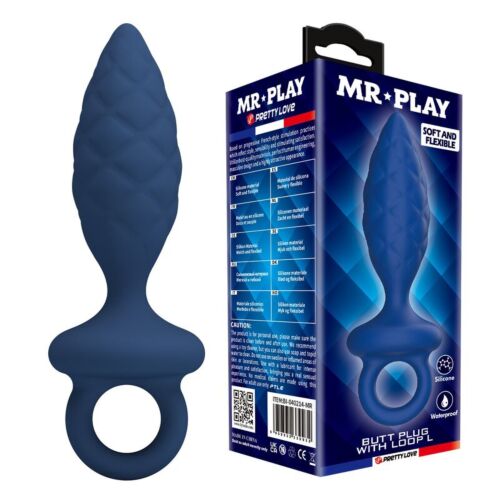 Plug Anal MR PLAY Blue | Estimulación intensa y segura