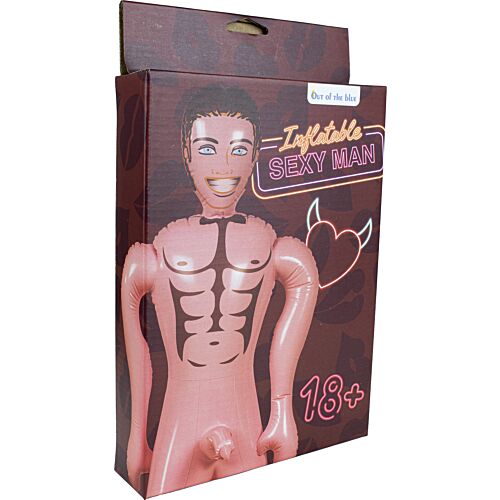 Muñeco Hinchable Sexy Man para fiestas divertidas