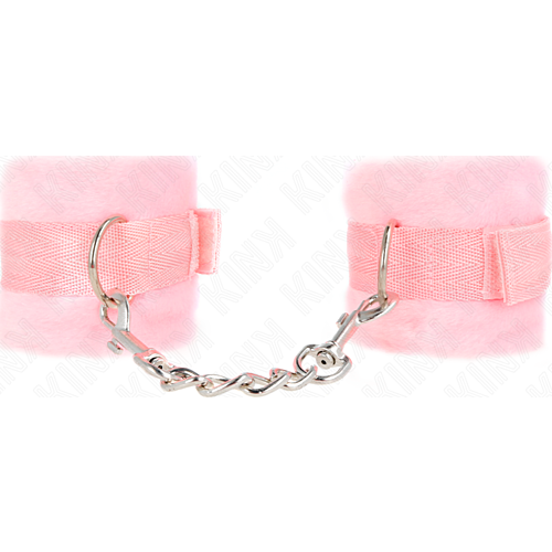 Esposas KINK Wrist Restraint Rosa 30 x 7 cm para principiantes