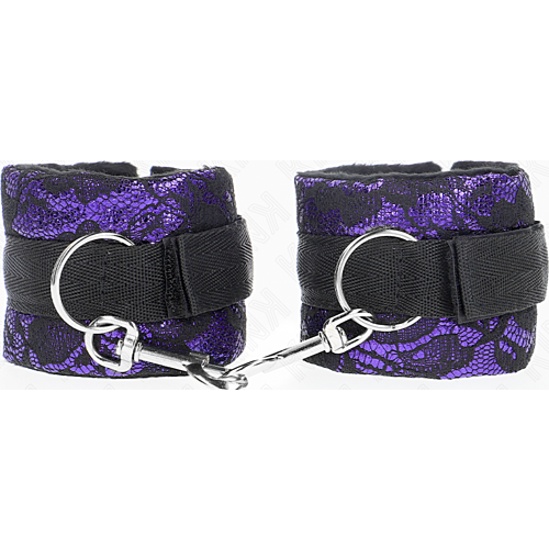 Esposas KINK Wrist Restraint de encaje y terciopelo