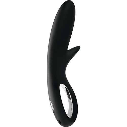 MYSTIM TINGLY TIMMY E-STIM DILDO, SEXY BLACK