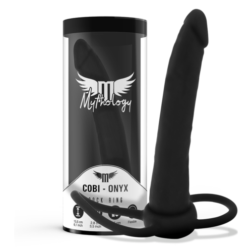 Dildo Anal Mythology Cobi Onyx para Doble Penetración