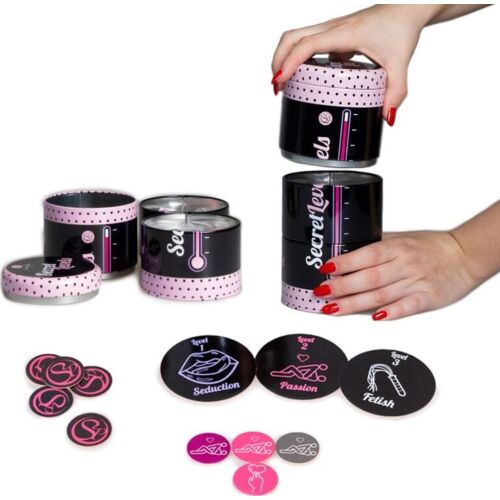 Juego de mesa SECRETPLAY Secret Levels de combinaciones Kinky
