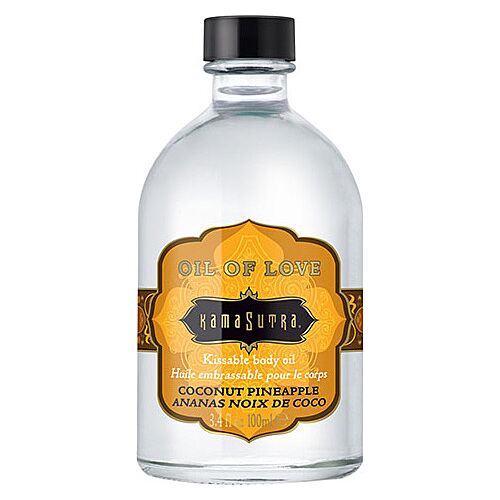 Aceite corporal Kamasutra Oil of Love sabor piña-coco 100ml