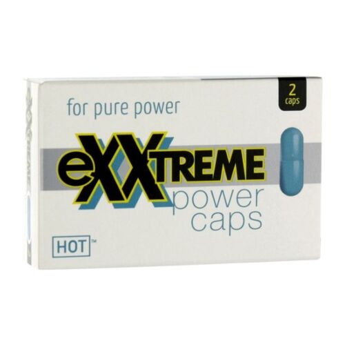 Píldoras para Hombre HOT EXXTREME POWER CAPS - Energía Masculina