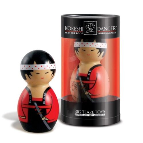 Vibrador Big Kokeshi Dancer con 3 velocidades de masaje