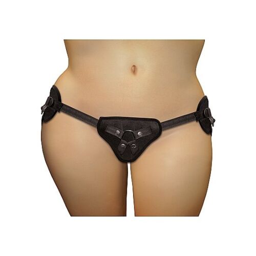 PLUS SIZE BEGINNERS BLACK STRAP ON