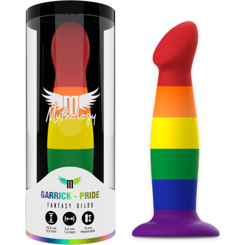 Dildo Mythology Garrick Pride - Diseño particular y llamativo