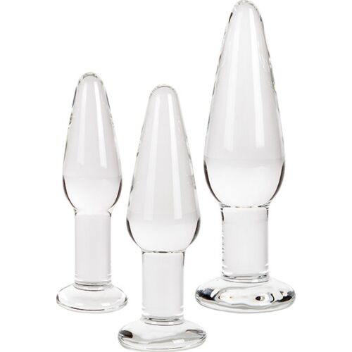 Pack de plugs anal S Pleasures Crystal APOLLO